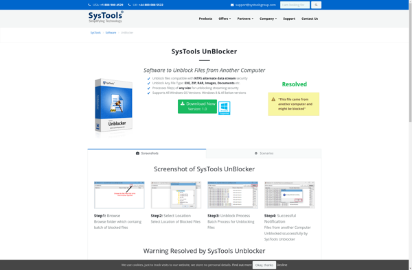 SysTools UnBlocker image