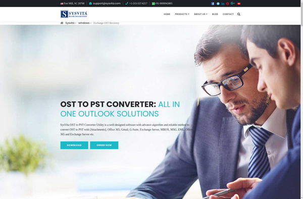 Sysvita OST To PST Converter image