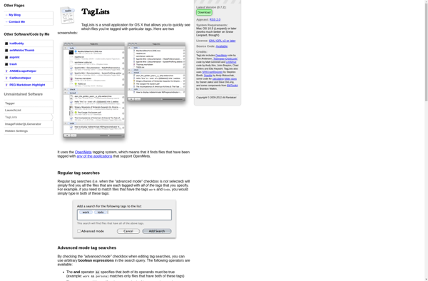 Taglists image