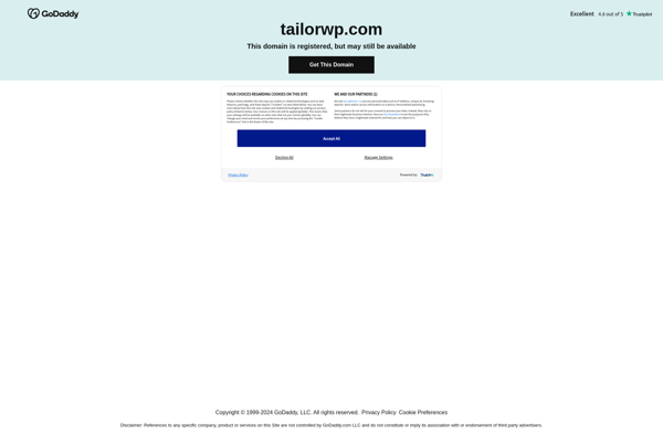 Tailor Page Builder screenshot