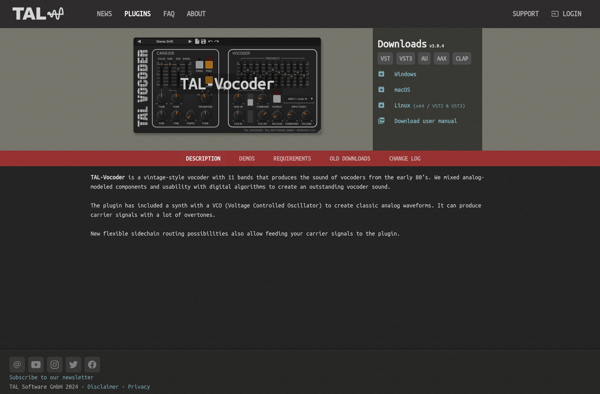 TAL-Vocoder image