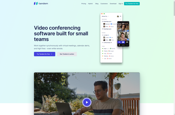 Tandem - Virtual Office screenshot