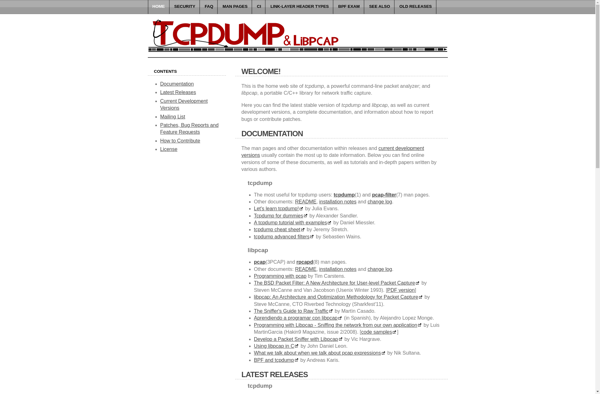 Tcpdump image