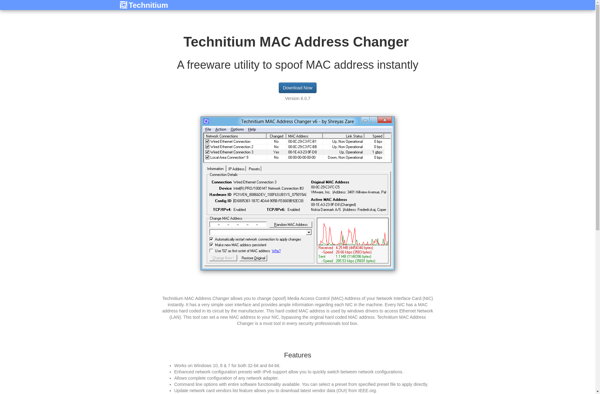 Technitium MAC Address Changer image