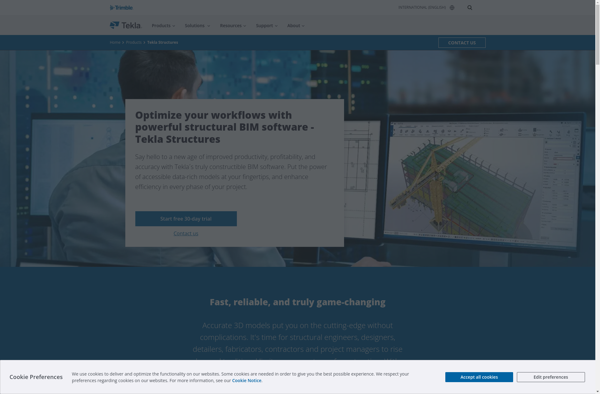 Tekla Structures BIM Software image