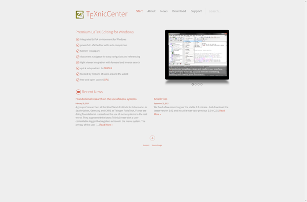 TeXnicCenter image