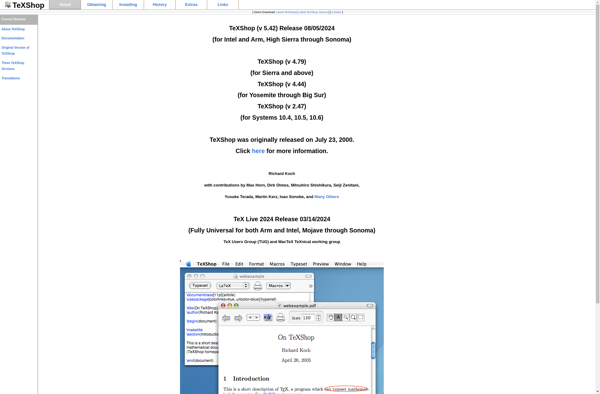 TeXShop image
