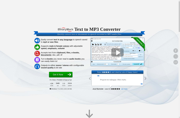 Text to MP3 Converter image