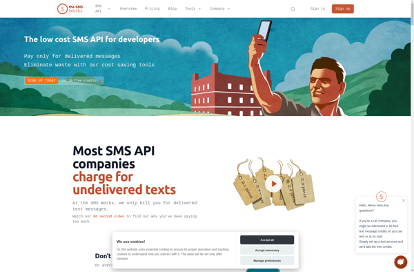 The SMS Works SMS API image