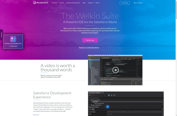 The Welkin Suite IDE image