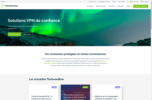 Thegreenbow vpn client image