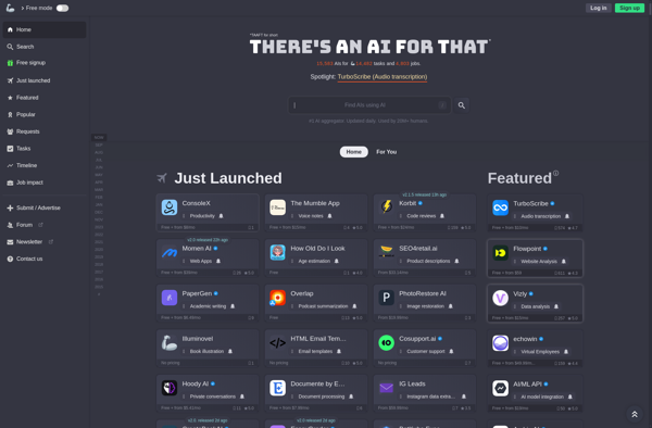 There's An AI For That screenshot