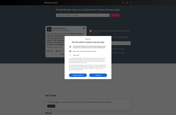 Thread Reader screenshot