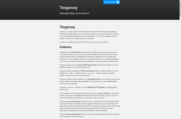 TinyProxy