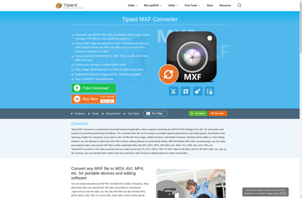 Tipard MXF Converter image