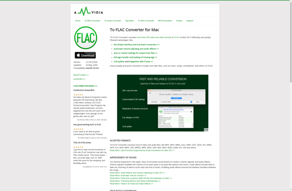 To FLAC Converter Free for Mac OS X