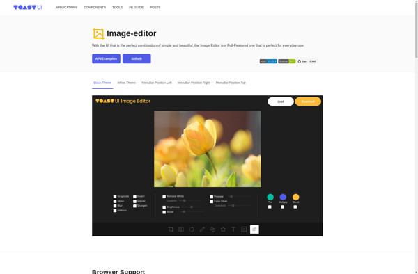 TOAST UI Image Editor image