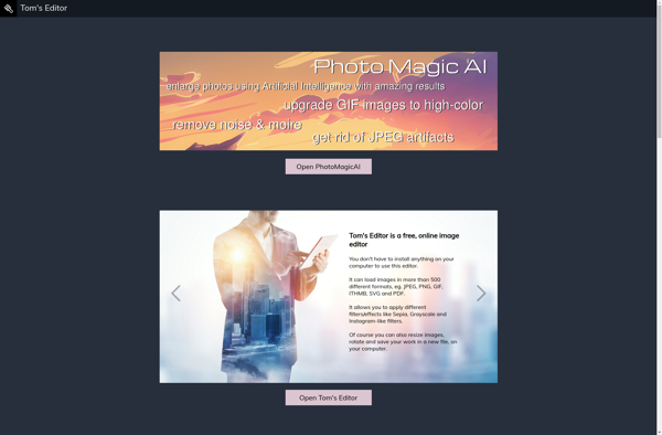 Tom&#039;s Editor screenshot