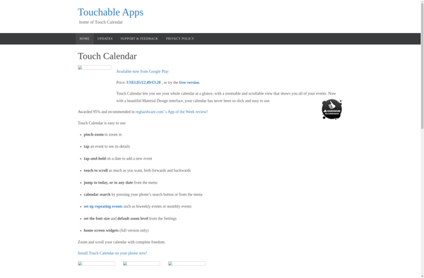 Touch Calendar image