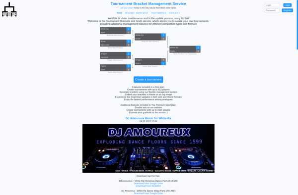 Tournament Bracket Management Service image