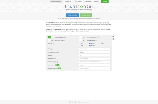 Transfonter image