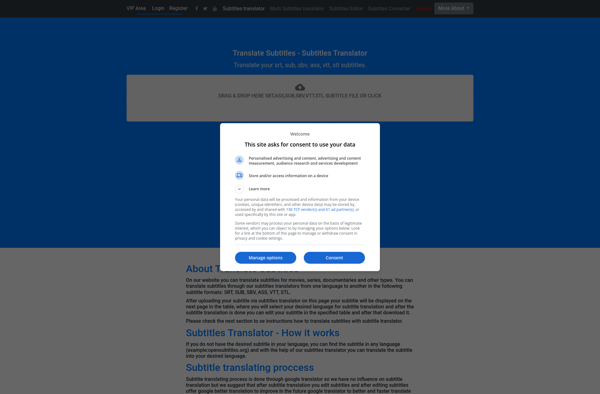 Translate Subtitles - Subtitles Translator image