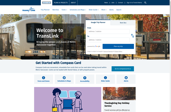 TransLink screenshot