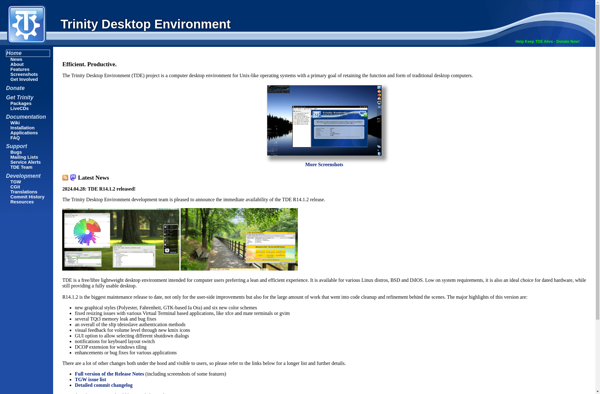 Trinity Desktop Environment (TDE) image