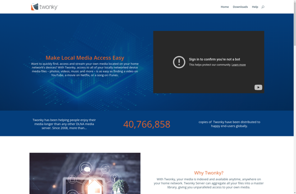 TwonkyManager screenshot