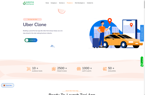 Uber Clone App screenshot