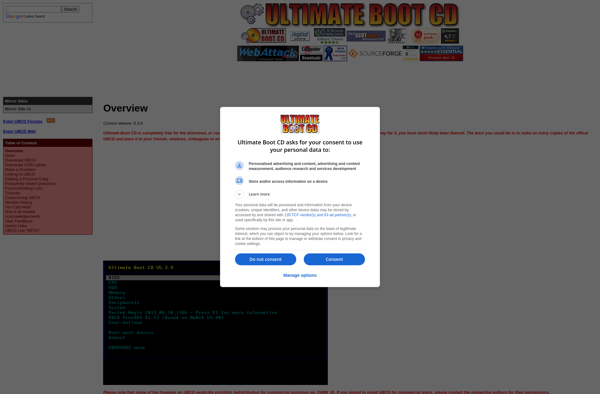 Ultimate Boot CD image