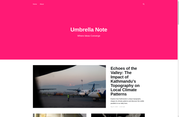 Umbrella Note image