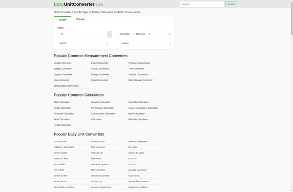 Unit Converter | Online Measurement Converter screenshot