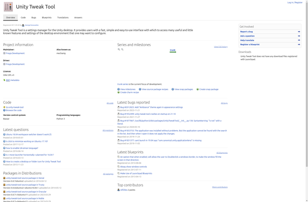 Unity Tweak Tool image