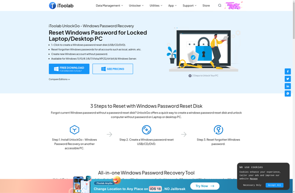 UnlockGo - Windows Password Recovery image