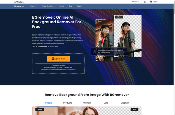 VanceAI BGremover screenshot