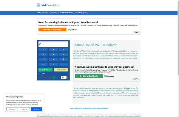 VAT Calculators image