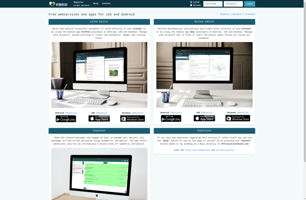 Verbosus: Online LaTeX Editor image
