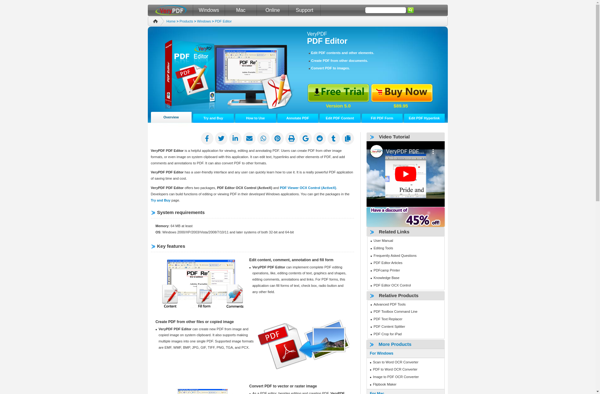 VeryPDF PDF Editor image