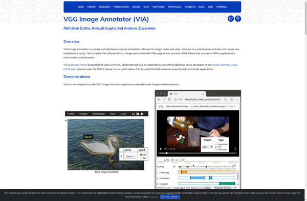 VGG Image Annotator (VIA) image