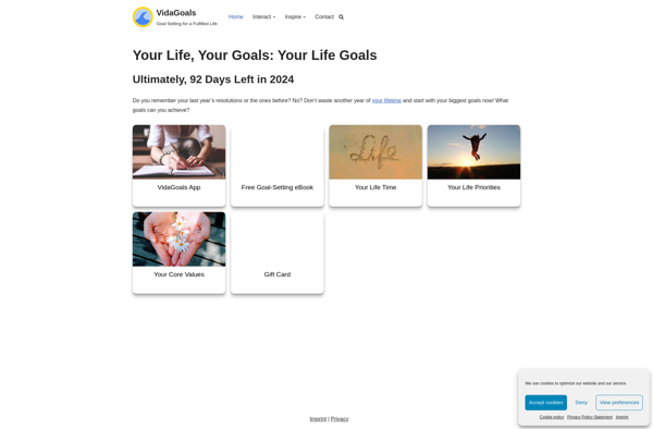 VidaGoals – Goal Setting for a Fulfilled Life image