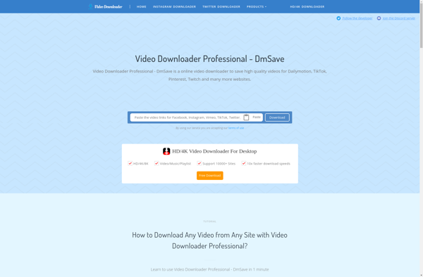 Video Downloader Professional - DMsave image