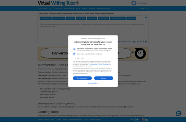 VirtualWritingTutor image