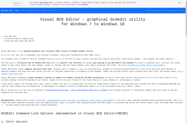 Visual BCD Editor image