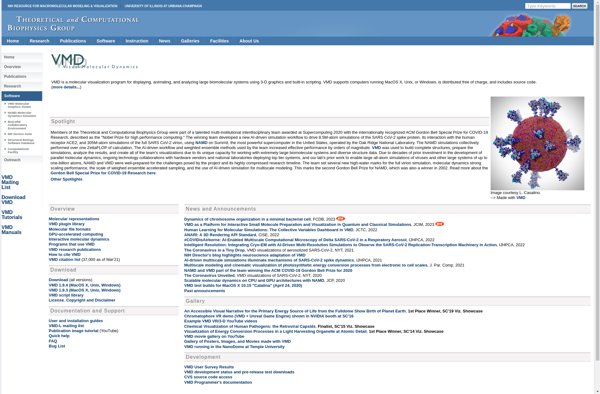 VMD - Visual Molecular Dynamics image