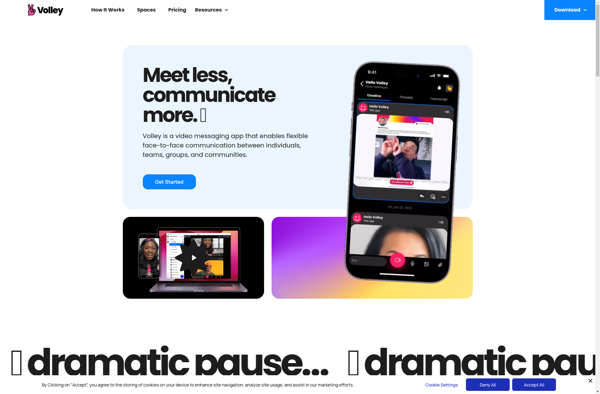 Volley - Video Messaging screenshot