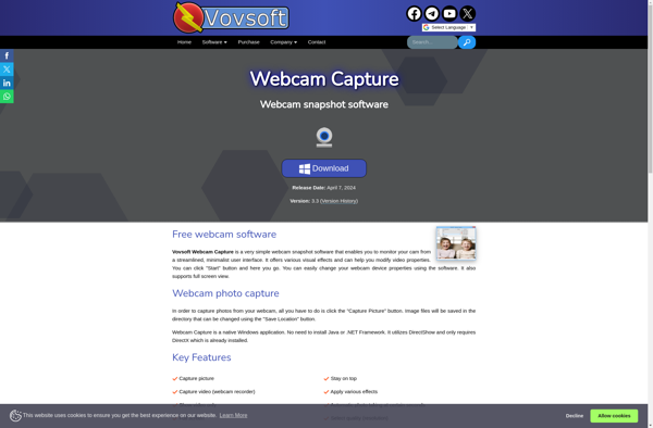 VOVSOFT Webcam Capture image