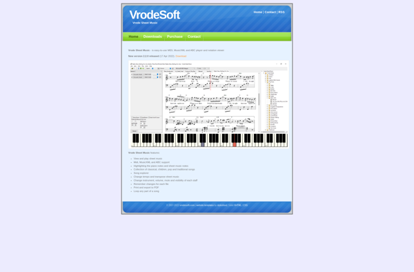 Vrode Sheet Music image