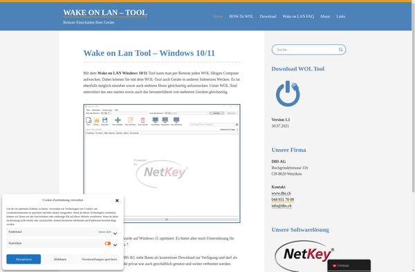 Wake on LAN Tool image