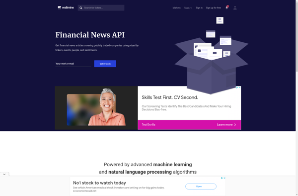 Wallmine Financial News API image